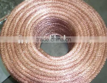 Bare Braided Copper Wire 005mm for Transformer, Breaker Circuit