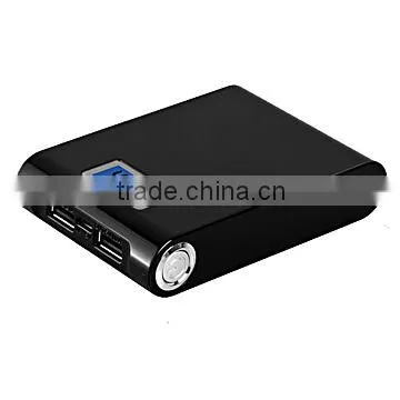 Latest LCD Digital Display 8800mah Power Bank With Display HD Adverisement Portable Power Pack photo-3