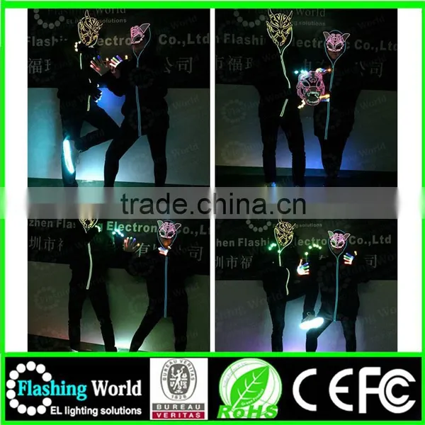 Usa Flashing COSPLAY Merry Christmas Custom Cool Masquerade Masks photo-3
