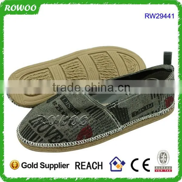 Wholesale Espadrille Jeans Shoes China Fashion Canvas Casual Shoes photo-3