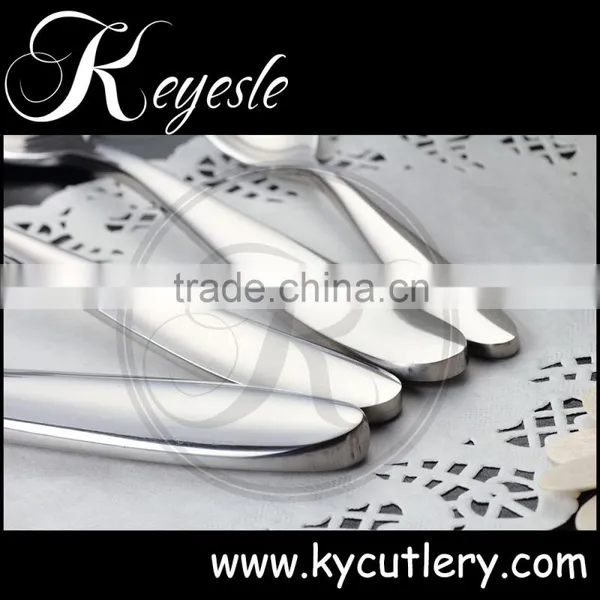 Wholesale Silver Tableware, Round Handle Flatware, Silver Cutlery photo-2
