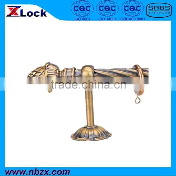 Decorative Iron Curtain Rod Set (9019H1L1) photo-3
