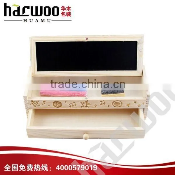 Charming Fancy Wooden Pen Box Lacqured photo-6