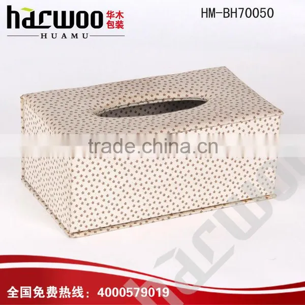 High Quality Small MOQ Cheap Hotel Leather Tissue Box photo-6