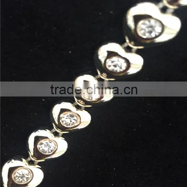 China Wholesale Crystal Rhinestone Trimming Chain for Accessory photo-5