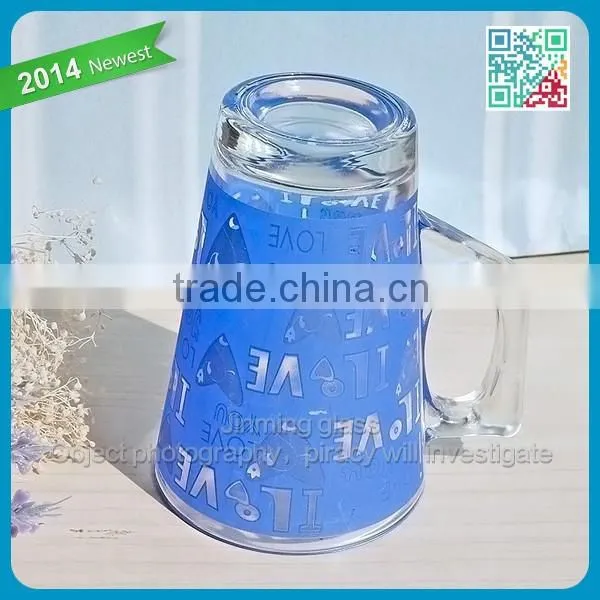Hot Sale High Quality Coffee Glass With Handle Wholesale Colored Coffee Glass photo-5