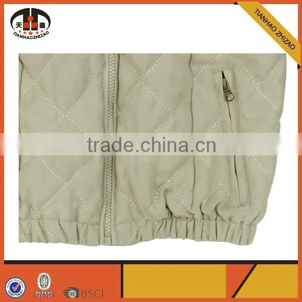 Fashion White Lady Coat Women Winter Jacket With Zip Closure photo-5