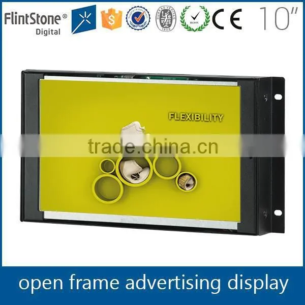FlintStone 10 Inch Advertising Kiosk Screen no Housing Digital Signage Display Open Frame Video Kiosk Screen photo-4