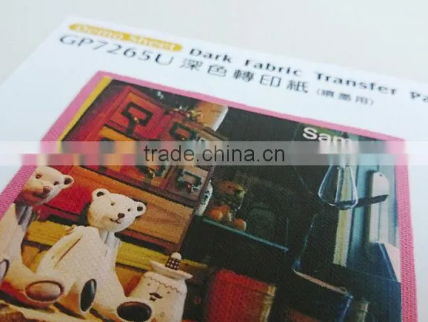 Vivid Color Performance Dark Fabric T-shirt Transfer Paper photo-5
