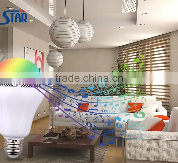Speaker Music Player Bluetooth Sound Light Bulb