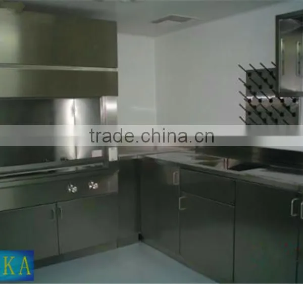 Kitchen Stainless Steel Sink Work Table Laboratory Furniture photo-2