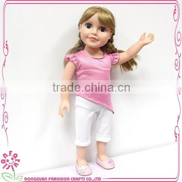 Little Girl Doll Companion 18 Inch Tall Baby Soft Sleeping Doll photo-4