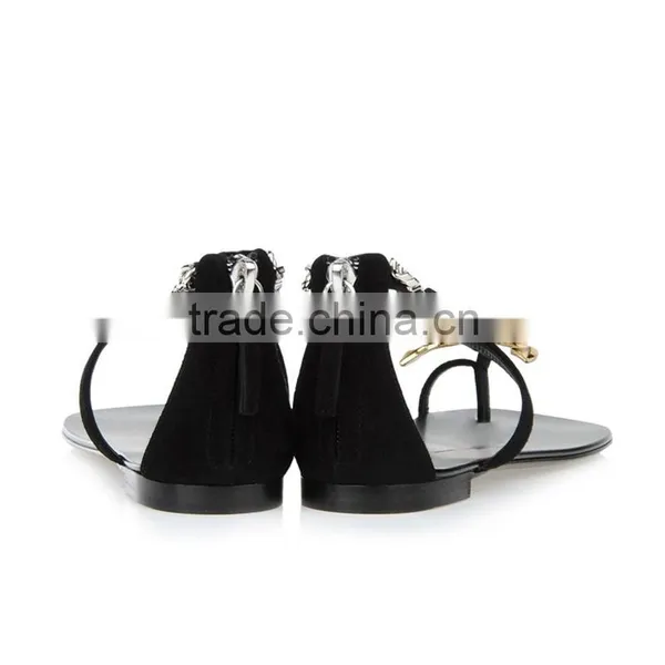 Latest Sexy Fashion Flat Sandals Women Shoes photo-6
