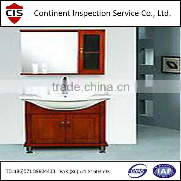 Washroom Cabinet / Washroom Furniture Pre-shipment Inspection / 100% Inspection / Loading Check in Zhejiang photo-2