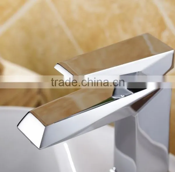 Brass Square Basin Mixer/high Grand Faucet photo-3
