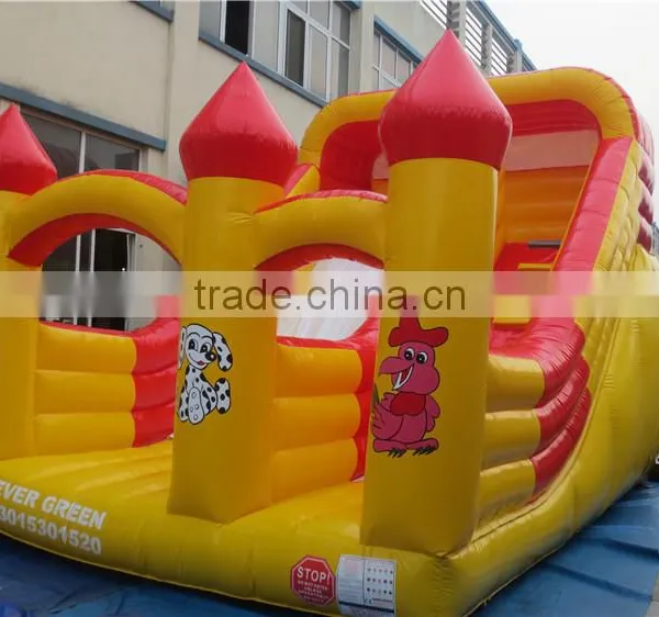 Lanqu Inflatable Slide With Dual Lanes Inflatable Dog Slide photo-3