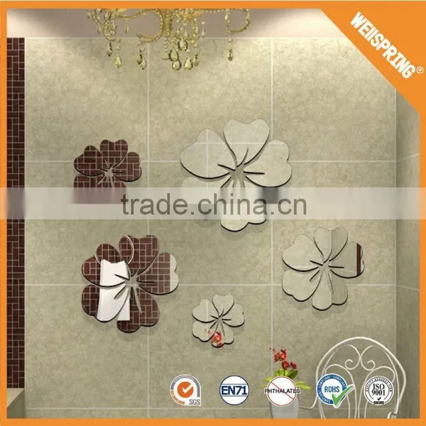 Low Cost Reusable Self Acrylic Mirror Wall Sticker photo-4