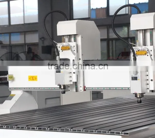 China Multi Spindles Heads Woodworking Cnc Router for Furniture/cabinet/carfts Ect photo-6