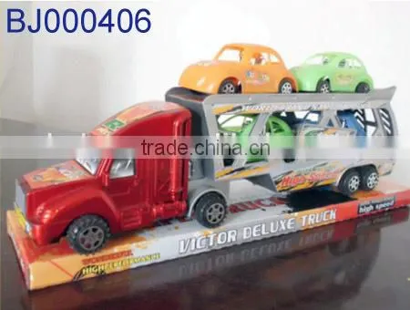 Cheap Toy for Kids Plastic Large Tow Trucks With 6 Small Construction Trucks photo-5