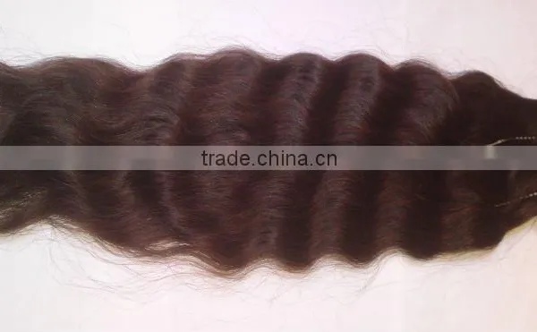 Natural Virgin Wavy Indian Hair