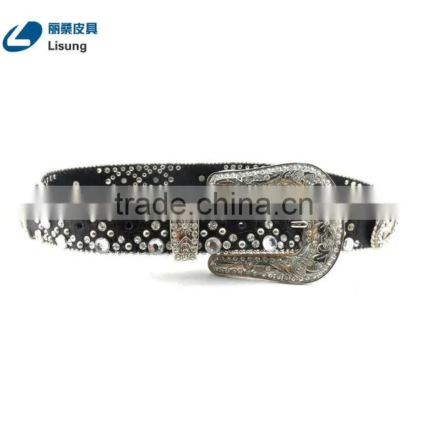 Discount Stars Cocho Ladies Rhinestone Dressy Western Belts photo-3