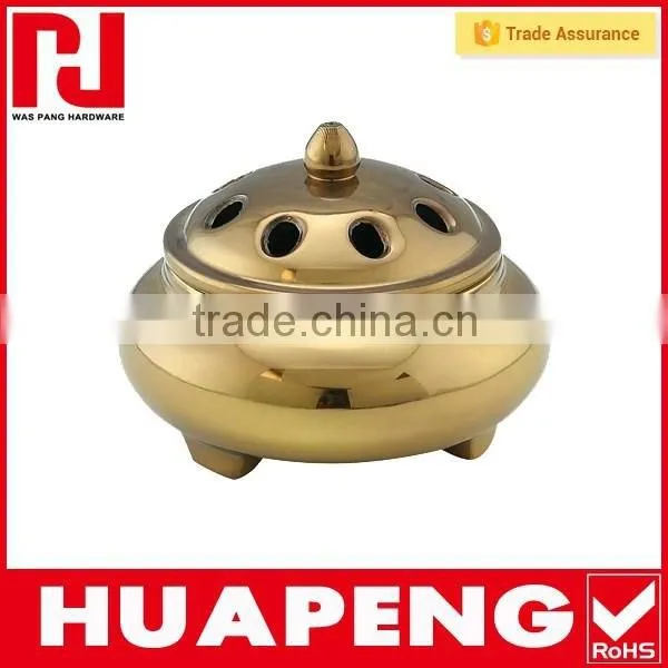 Resonable Price Supply Bronze Color Brass Incense Burner photo-5