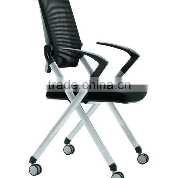 Sunshine Furniture Factory Cheap Pu Office Chair Adjustable Folding Armrest photo-6