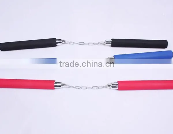 Martial Arts Bruce Lee Foam Padded Practice Training Nunchakus Nunchucks photo-2
