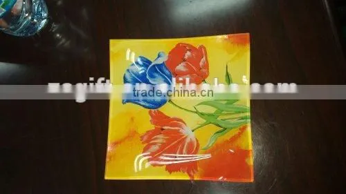 2015 New Decal Printing Square Glass Plate photo-5