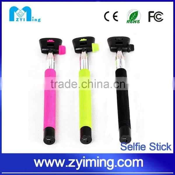 Zyiming Wholesale New Products YM-Z07-6 Bluetooth Foldable Selfie Stick 2015 for Mobile Phone photo-5