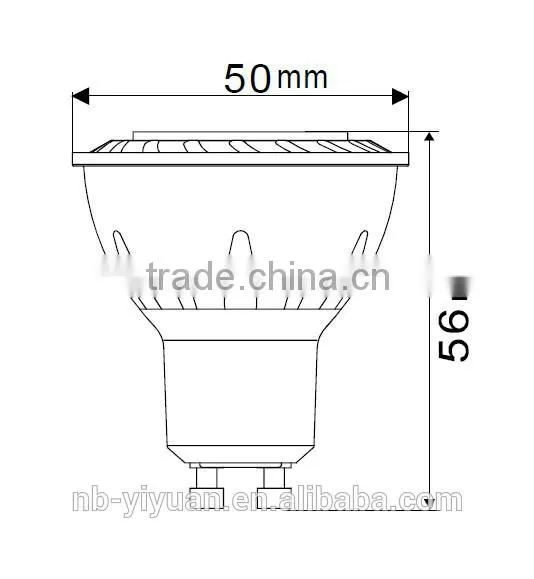 China Express New Product High Lumen Led Spotlight Price ,GU10 5*1W Indoor Lighting Led Ceiling Light/ photo-2