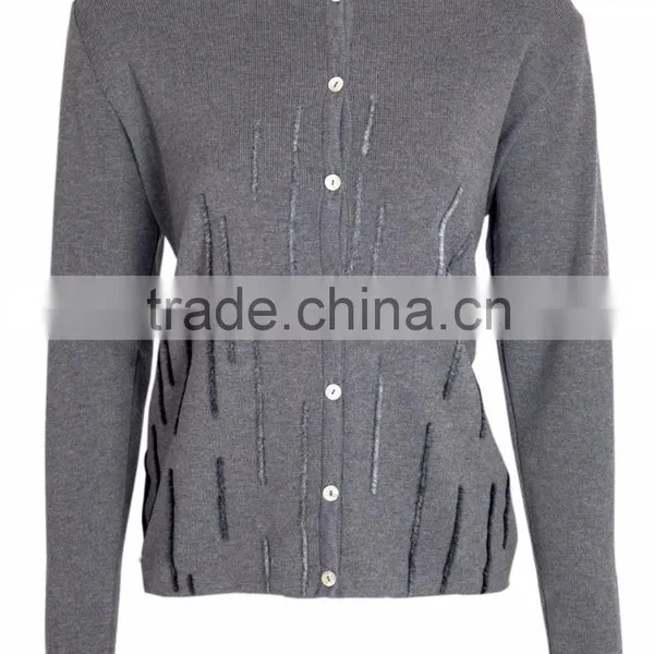 Ladies Flog Printed Luxury Fancy Winter Cardigan Jacket Turkish Knitwear Supplier in Luxury Turkey Knitwear Producer in Turkey photo-3