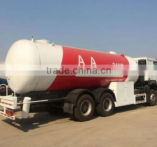High Performance Customized Sinotruck Howo 6x4 Lpg Gas Cylinder Tank Truck photo-3