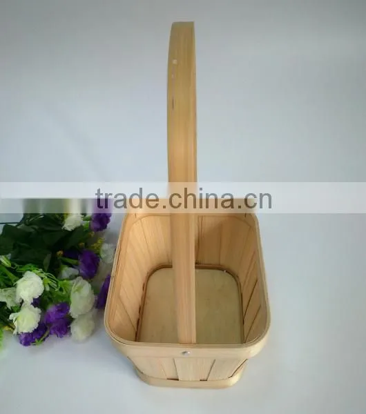 Bamboo Weaving Flower Hanging Basket photo-4
