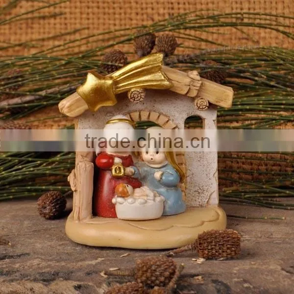 Wholesale Nativity House Figurine Handicraft Product