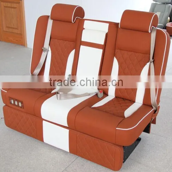 Good Selling Luxury Sofa Bed Three Seat Auto Seat Frame High Quality for MPV photo-3