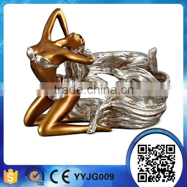 Mannufacturer Factory Price Poly Resin Decorative WINE BOTTLE HOLDER photo-3
