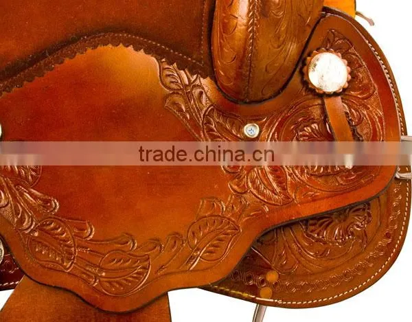 New Horse Western Pleasure Saddle Premium Quality WS161 photo-4