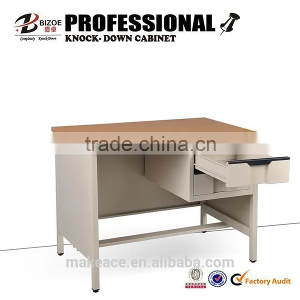 Gold Supplier Optional Color Office Furniture Metal Desk photo-6