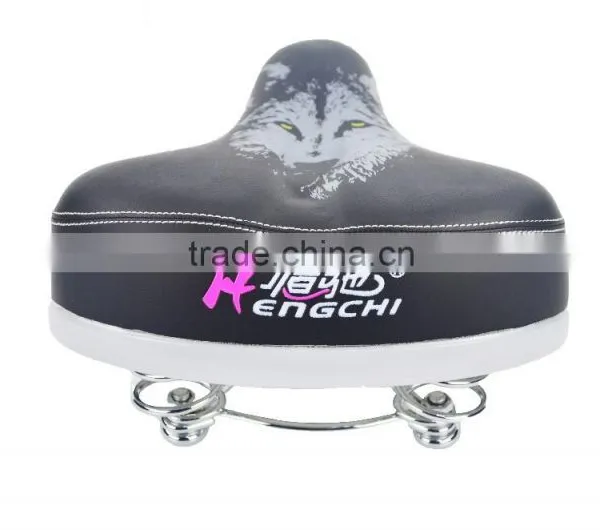 Leather Bicycle Saddle High Quality Wholesale Price Comfortable Electric Bicycle Saddle photo-3