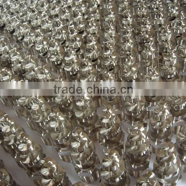 Full cone spiral nozzles