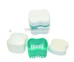 Denture Bath Retainer Orthodontic Mouth Guard Dental Storage Container photo-2