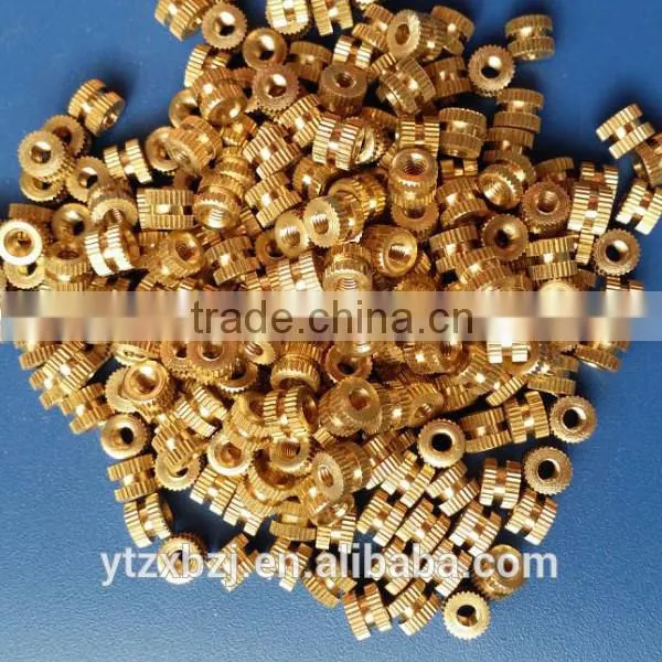 OEM Non-standard Knurled Brass Nuts