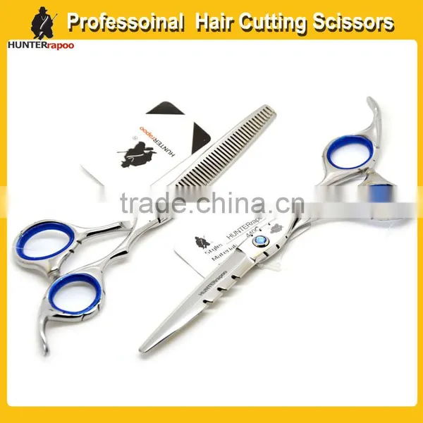 HUNTERrapoo Professional 6.0 Inch Hair Cutting Shears Set.Stainless Steel Barber Scissors photo-2