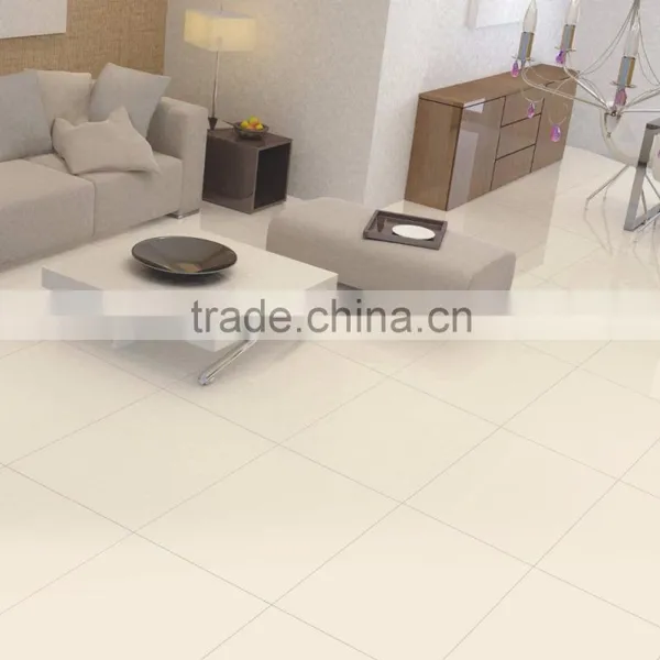 1st Quality Porcelain Tiles From India/beige Color/ivory Plain Tiles/vitrified Tiles photo-2