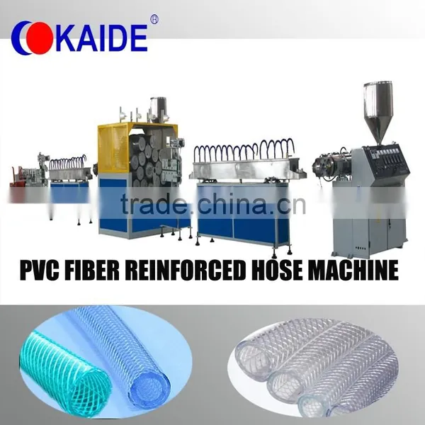 Fiber Reinforced PVC Garden Hose Extrusion Line 10-50mm photo-3