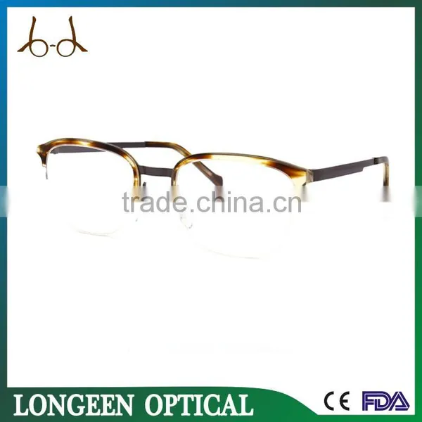 Stainless Steel Acetate Optical Eyewear Frame photo-2