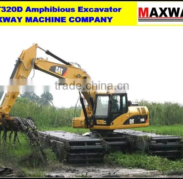 3 Chain Pontoon Undercarriage of Amphibia Excavator for Sale , Suitable to 20 to 23Ton Class Excavator , Model: MAX200PU photo-3