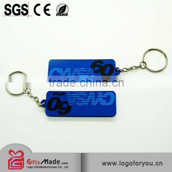Promotion 3d Soft Pvc Reflective Cartoon Keychains photo-5