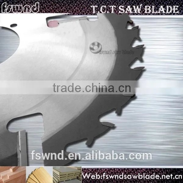 Solid Wood Cutting Tungsten Carbide Tipped Circular Saw Blade With Rakers photo-2